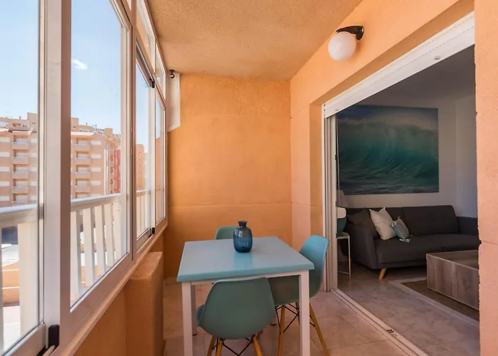 Urbanizacion Copacabana - Km2 - Vistas A Mediterraneo Doble Y Sofa-cama *