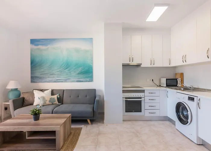 アパート Urbanizacion Copacabana - Km2 - Vistas A Mediterraneo Doble Y Sofa-cama